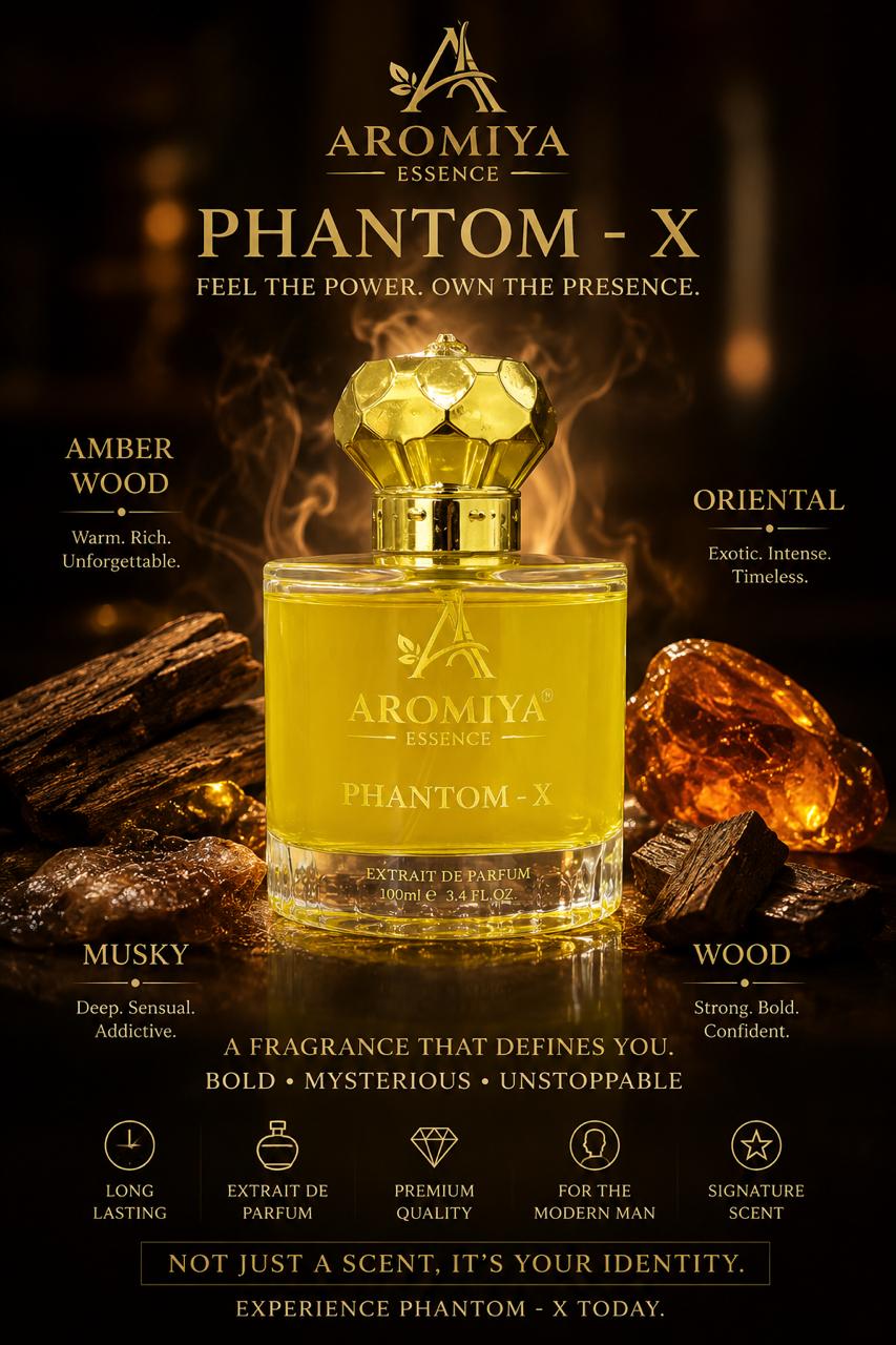 Aromiya Essence Phantom-X Extrait De Parfum 100ml